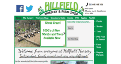 Desktop Screenshot of hillfieldnursery.co.uk